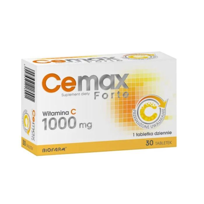 CeMax Forte, 1000 mg, tabletki o przedłużonym uwalnianiu, 30 szt. main product photo