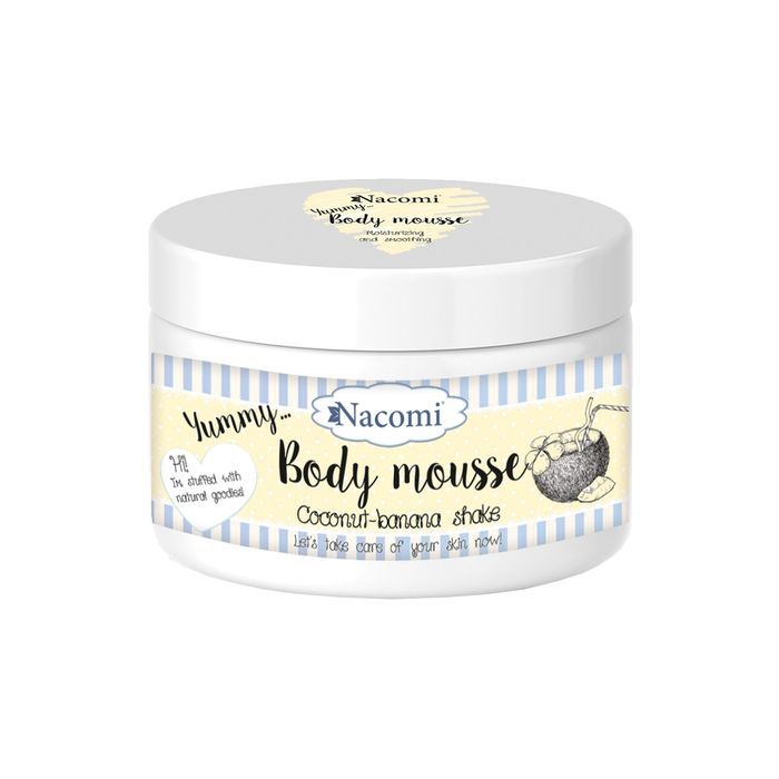Nacomi, mus, do ciala, bananowo-kokosowy shake,180 ml main product photo