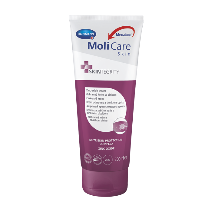 Molicare Skin Zinc Oxide, krem ochronny z tlenkiem cynku, 200 ml main product photo