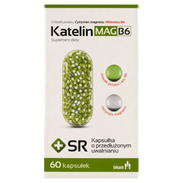 KatelinMAG B6, kapsułki twarde, 60 szt. main product photo