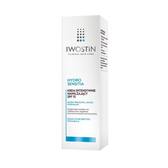 Iwostin Hydro Sensitia,krem,intens.nawilz.,SPF15, 50 ml main product photo