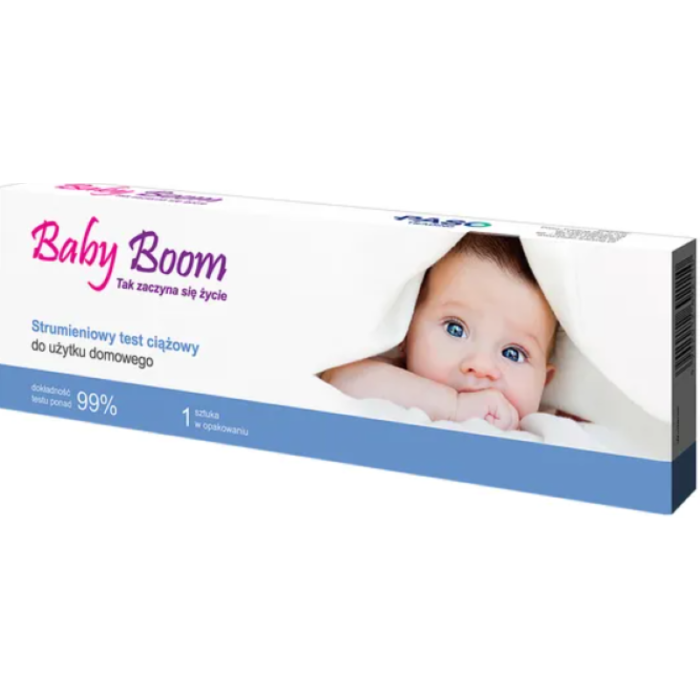 Baby Boom, test, ciazowy, strumieniowy, 1 szt main product photo