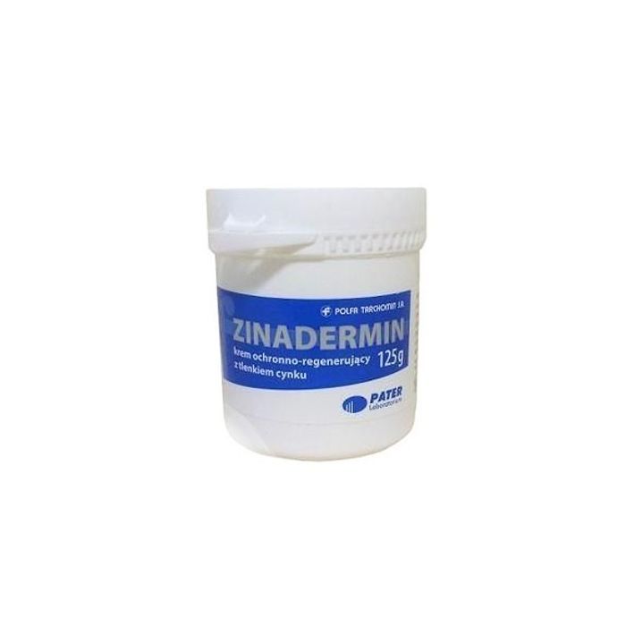 Zinadermin, krem, ochr.-regener.z tlenkiem cynku,125 g main product photo
