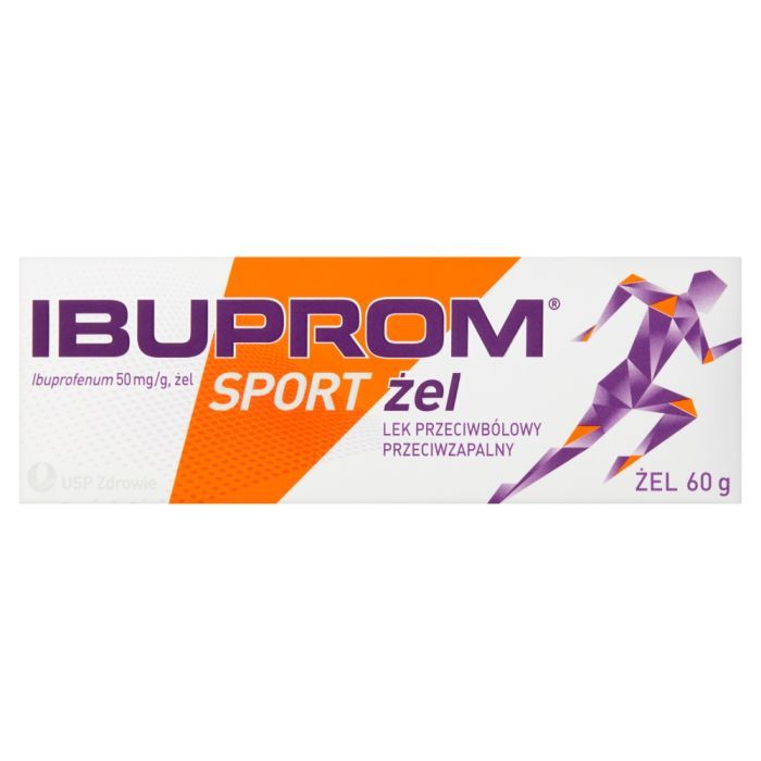 Ibuprom Effect (Ibuprom Sport), 50 mg/g, żel, 60 g main product photo
