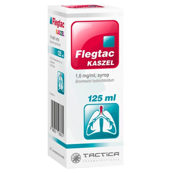 Flegtac Kaszel, 1,6 mg/ml, syrop, 125 ml main product photo