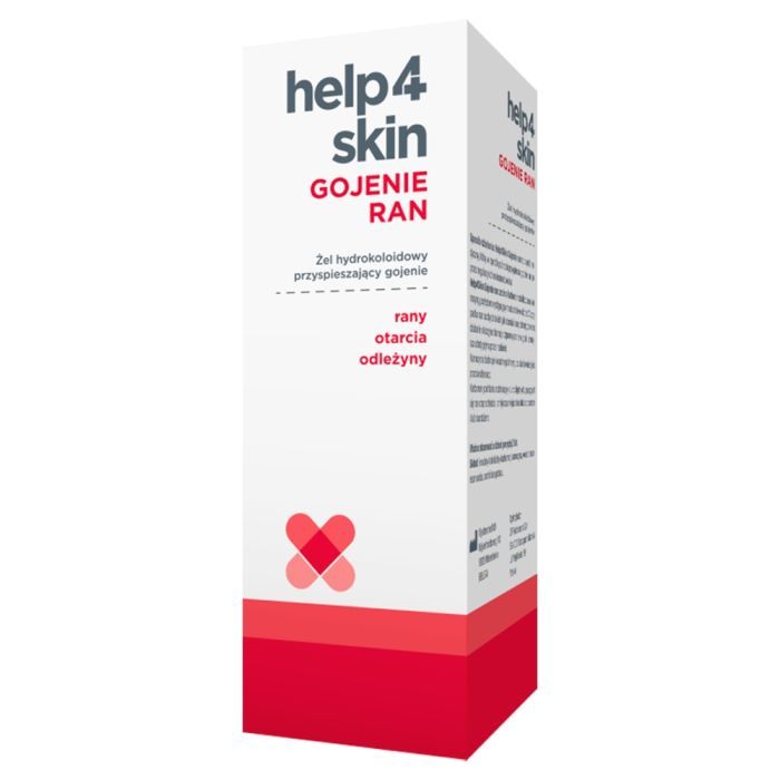 Help4Skin Gojenie Ran, żel hydrokoloidowy, 75 g, spray main product photo