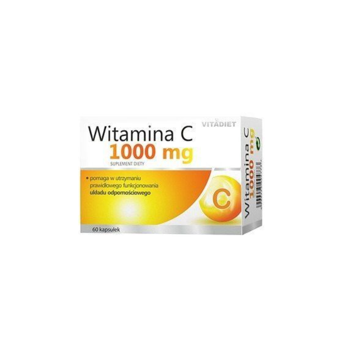 Witamina C 1000 mg, kaps.twarde, 60 szt main product photo