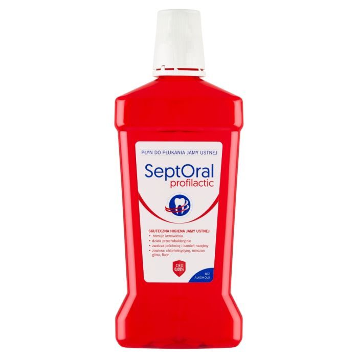 SeptOral profilactic, płyn do płukania jamy ustnej, 500 ml main product photo