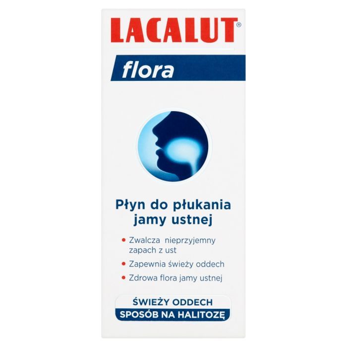 Lacalut flora, płyn do higieny jamy ustnej, 300 ml main product photo
