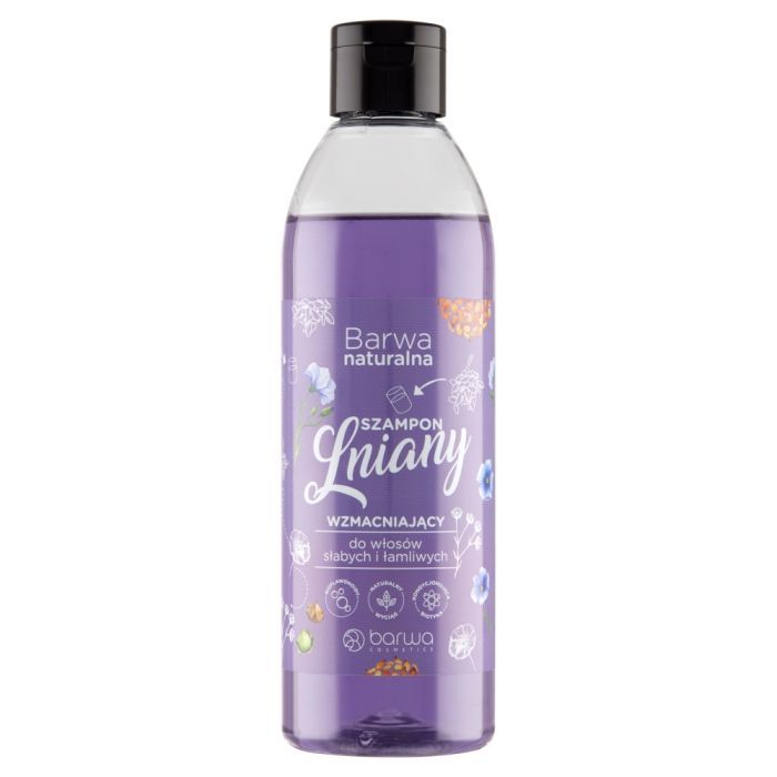 Bara Naturalna, szamp.,lniany,d/wl.lamliwych i slabych,300ml main product photo