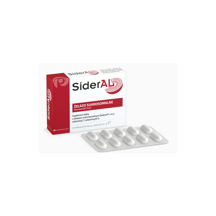 SiderAL, kapsułki, 20 szt. main product photo
