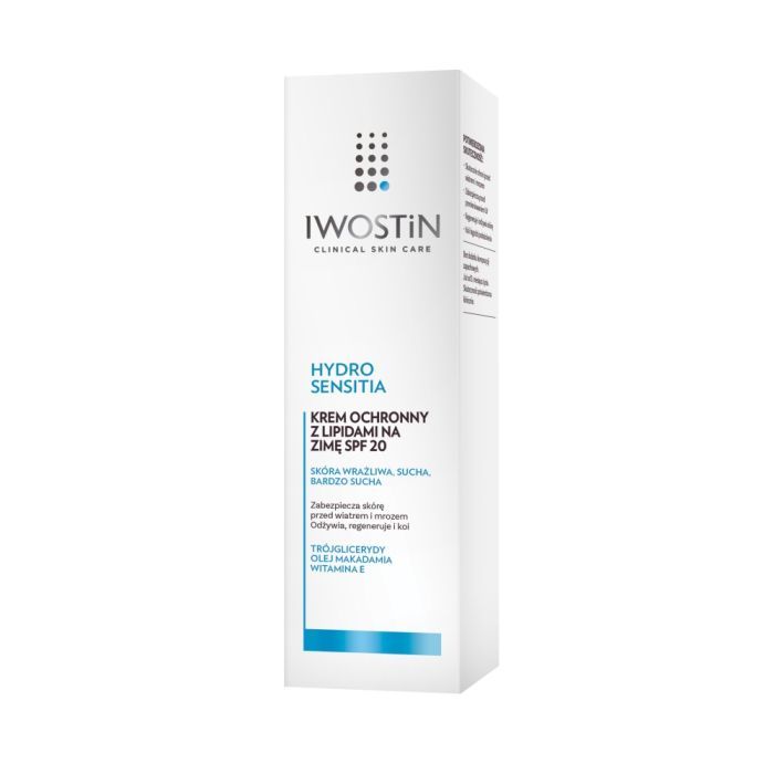 Iwostin Hydro Sensitia, krem ochronny z lipidami na zimę SPF20, 50ml main product photo