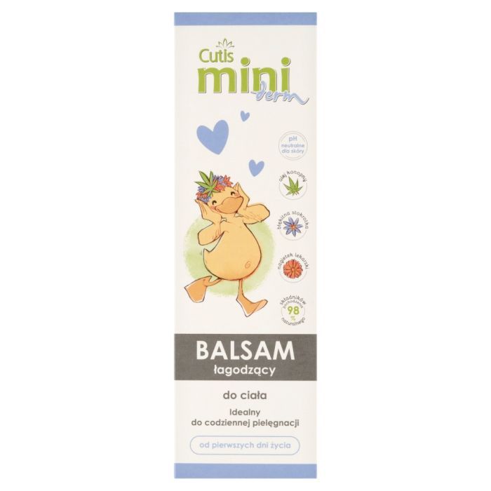 CutisMini derm, balsam łagodzący do ciała, 200 ml main product photo