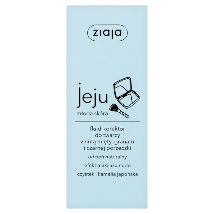 Ziaja jeju mloda skora, fluid-korektor, do twarzy, 30 ml main product photo