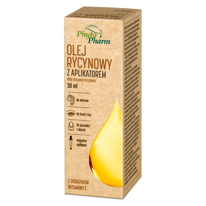 PhytoPharm olej rycynowy z aplikatorem, 30 ml main product photo