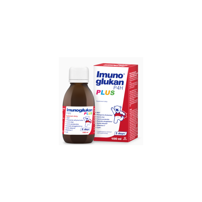 Imunoglukan P4H Plus, płyn, 100 ml main product photo