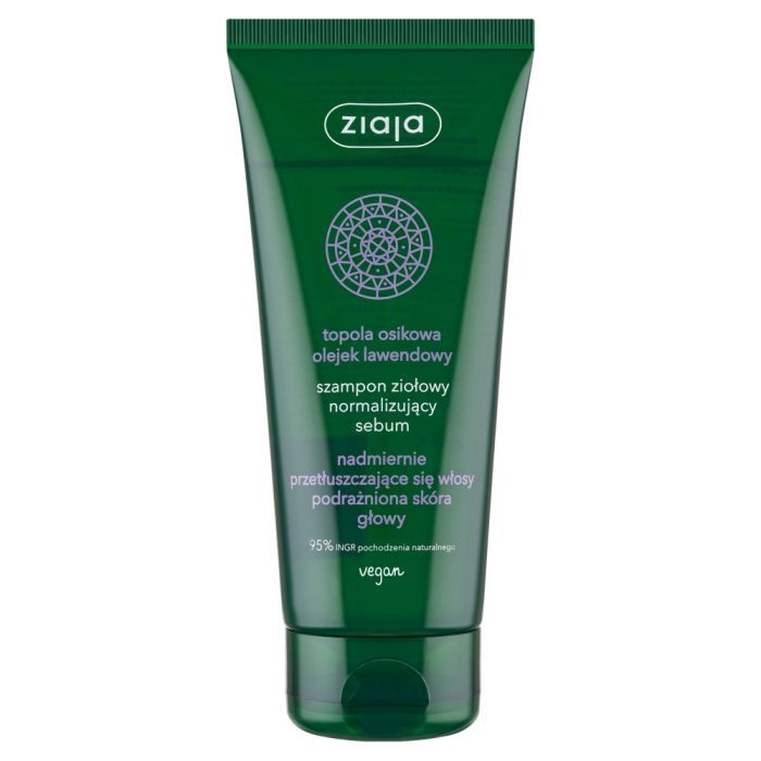 Ziaja, szampon ziołowy normalizujący sebum, 200 ml main product photo