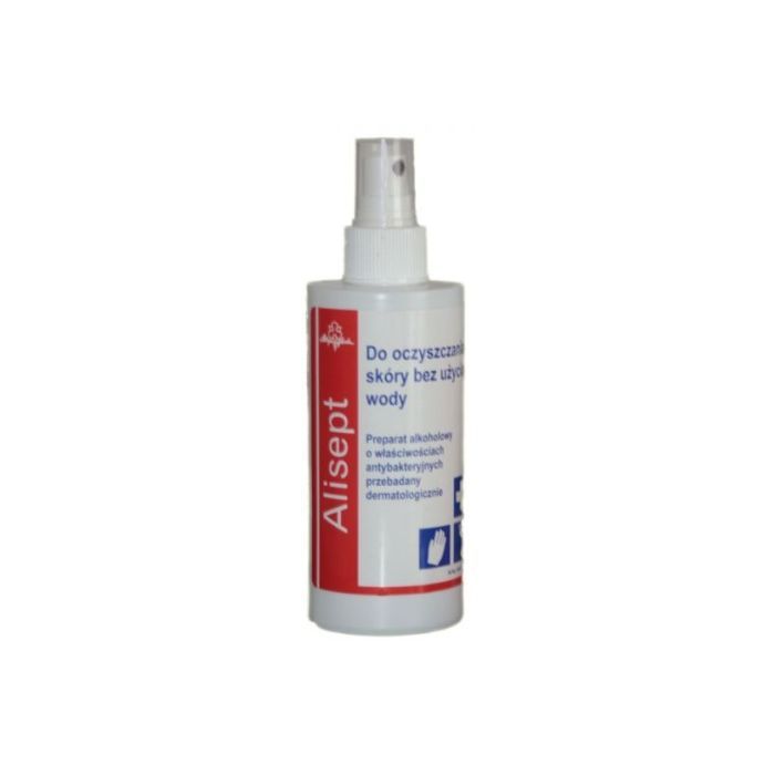 Alisept, prep.,do oczyszczania skory,bez uzycia wody,200 ml main product photo