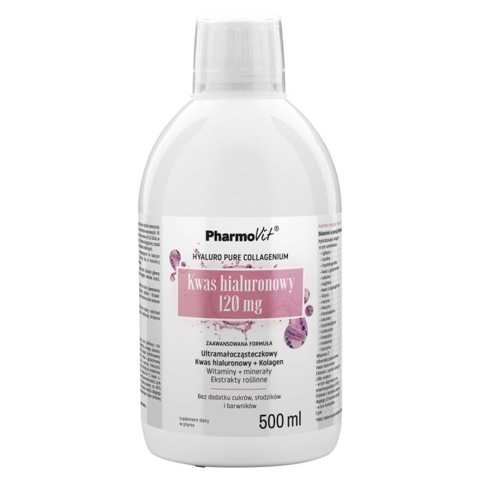 Pharmovit Kwas hialuronowy, 120 mg, plyn, 500 ml main product photo