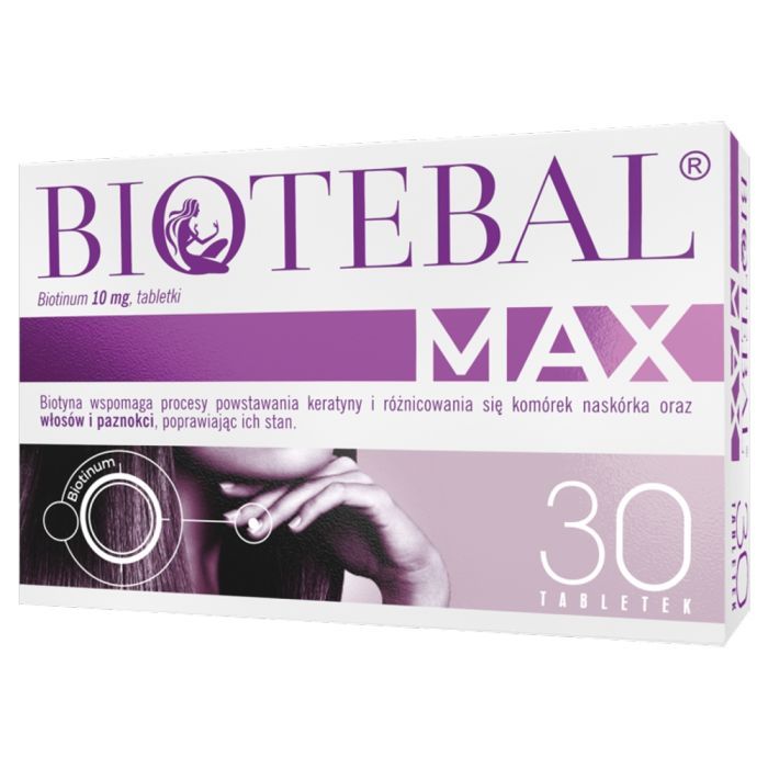 Biotebal Max, 10 mg, tabletki, 30 szt. main product photo