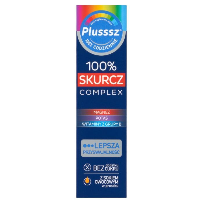 Plusssz 100% Skurcz Complex, tabletki musujące, 20 szt. main product photo