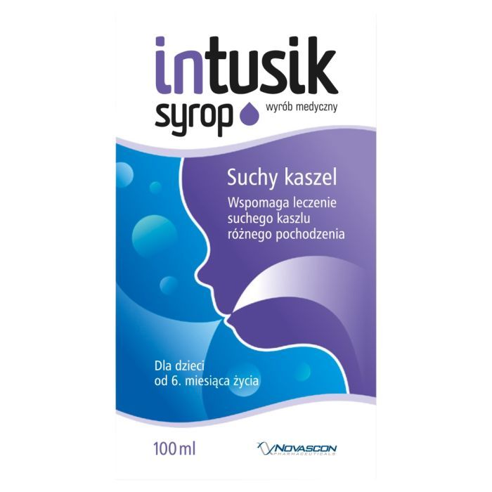 Intusik, syrop od 6 miesiąca życia, 100 ml main product photo