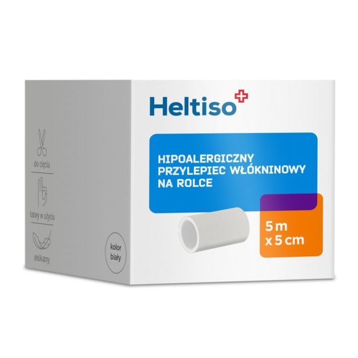 Heltiso przylepiec włókninowy 5m x 5cm main product photo