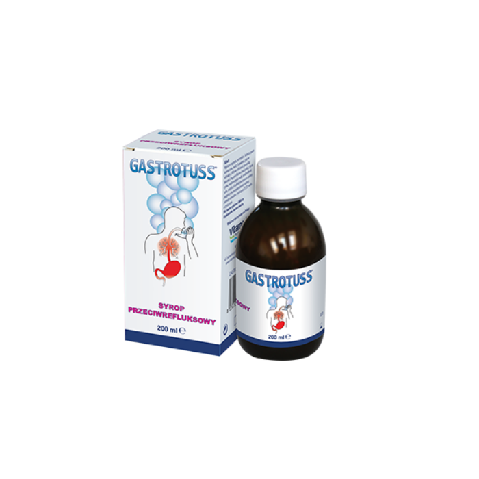 Gastrotuss, syrop, przeciwrefluksowy,200 ml, butelka main product photo