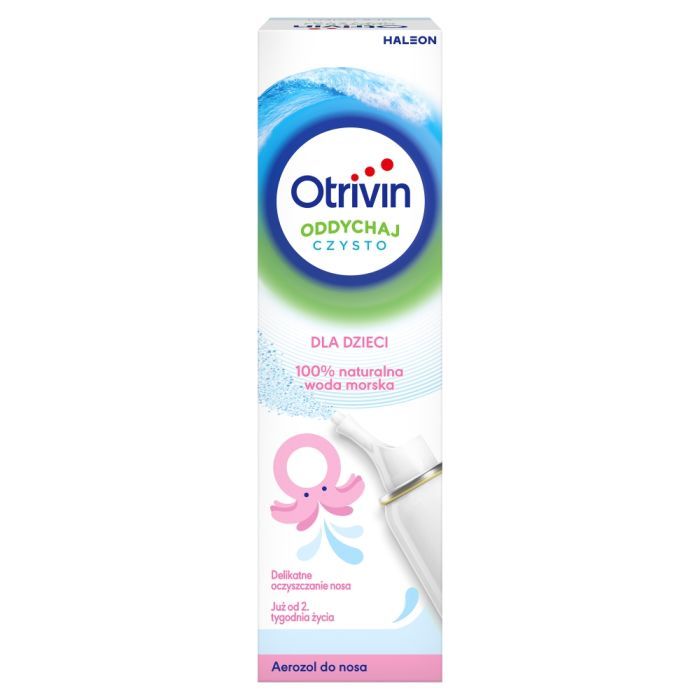 Otrivin Oddychaj Czysto dla dzieci, aerozol do nosa, 100 ml main product photo