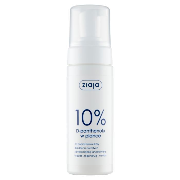 Ziaja 10% D-panthenolu,pianka, na podraznienia skory, 150 ml main product photo