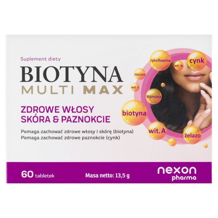 Biotyna Multi Max, tabletki, 60 szt. main product photo