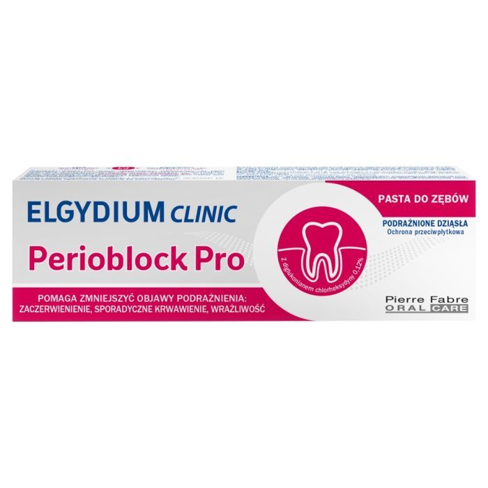 Elgydium Clinic Perioblock Pro, pasta do zębów, 50 ml main product photo
