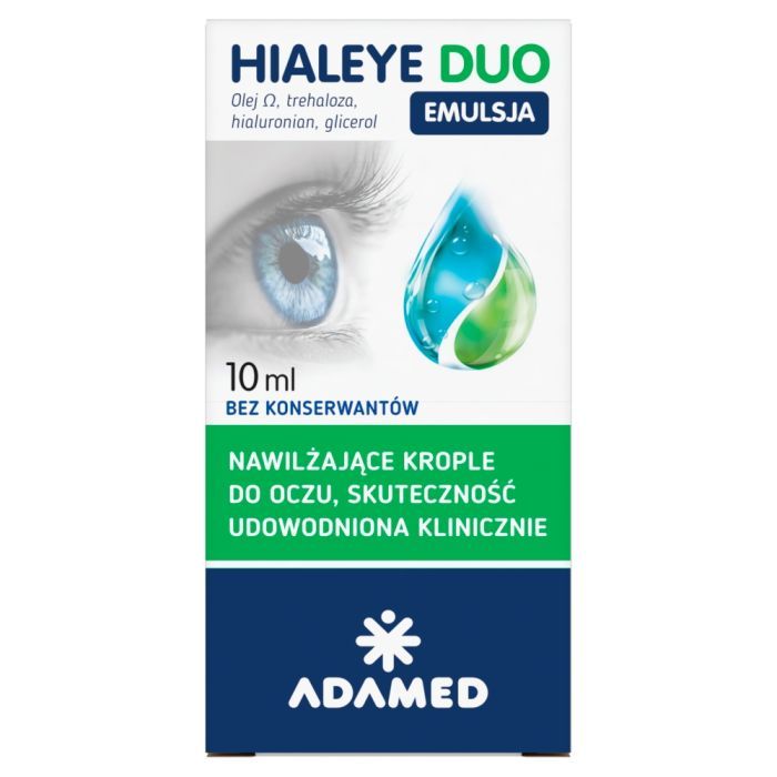 Hialeye Duo Emulsja, krople do oczu, 10 ml main product photo