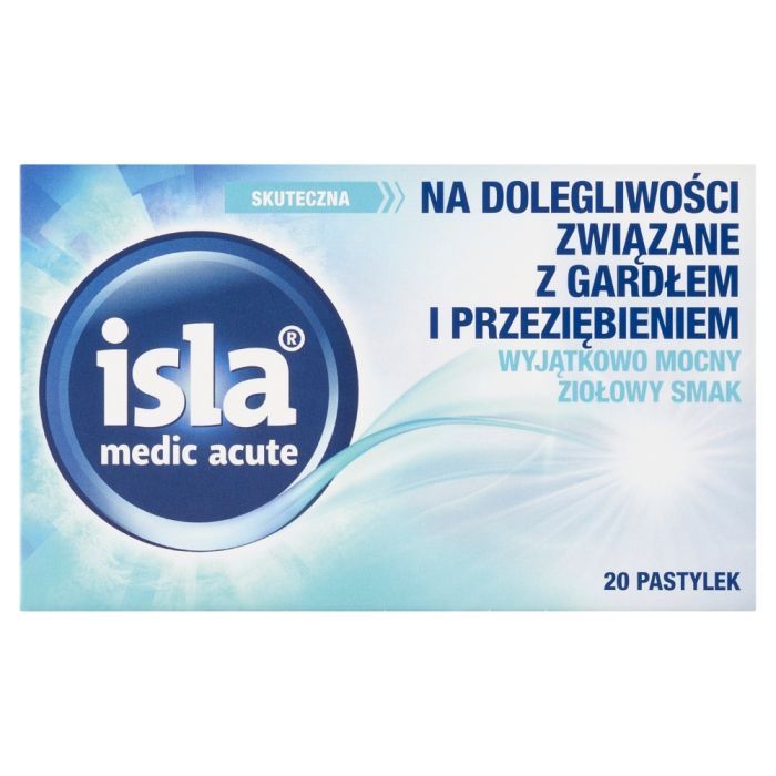 Isla medic acute, pastylki do ssania, 20 szt. main product photo