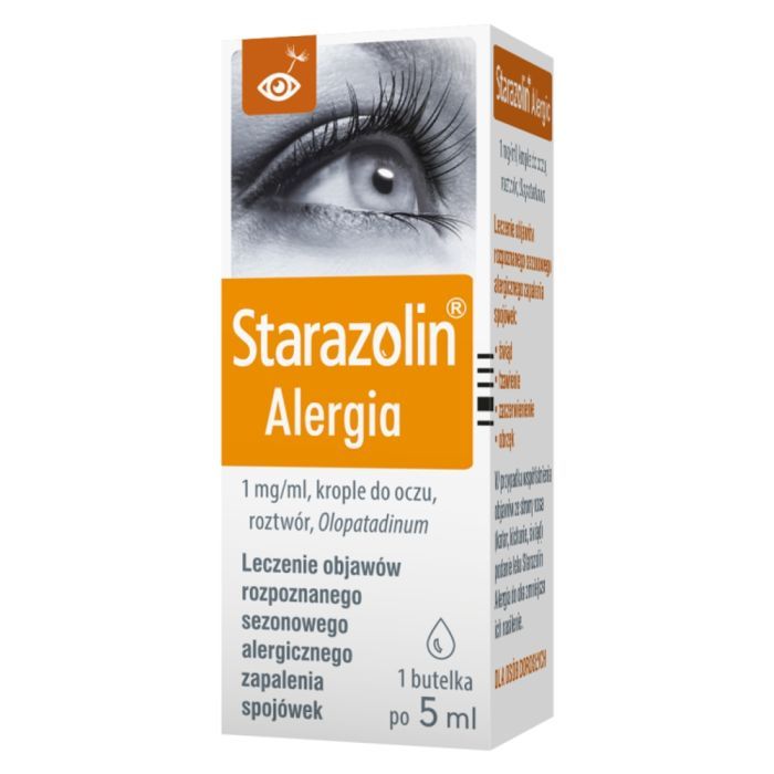 Starazolin Alergia, 1 mg/ml, krople do oczu, 5 ml main product photo