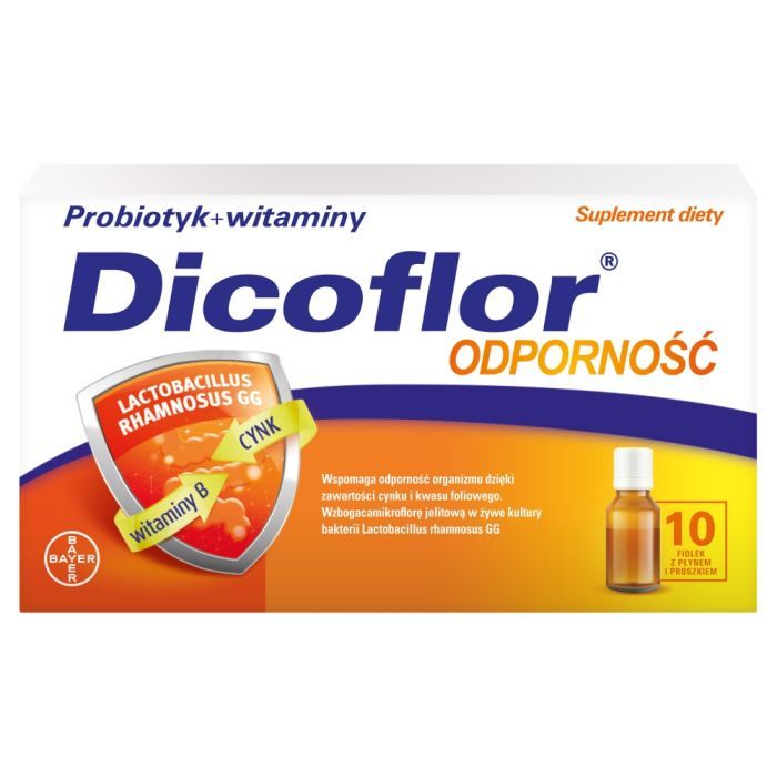 Dicoflor Odpornosc, plyn, (Bayer), 10 fiol. main product photo