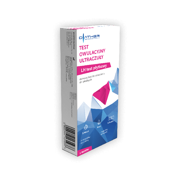 Test Owulacyjny Ultraczuły, płytkowy, 5 szt. main product photo