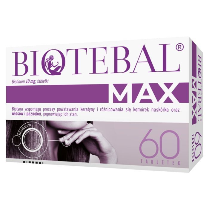 Biotebal Max, 10 mg, tabletki, 60 szt. main product photo