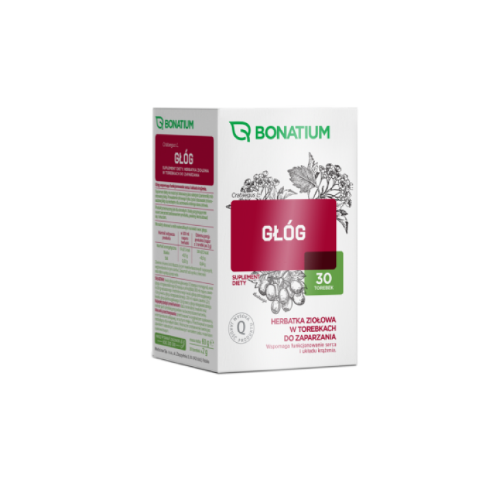 Bonatium Głóg herbatka ziołowa 30 sztuk main product photo