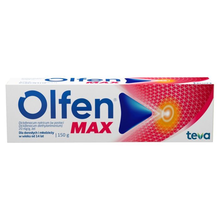 Olfen MAX, 20 mg/g, żel, 150 g main product photo