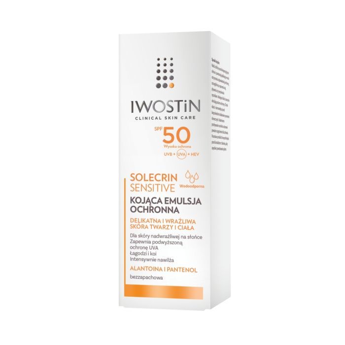 Iwostin Solecrin Sensitive, emuls., ochronna, SPF50, 100 ml main product photo