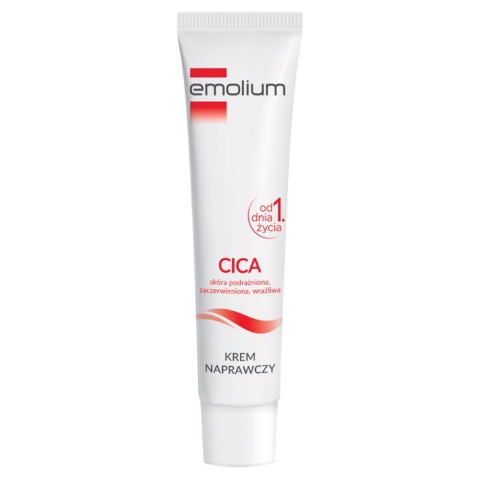 Emolium Cica, krem naprawczy, skóra podrażniona, 40 ml main product photo