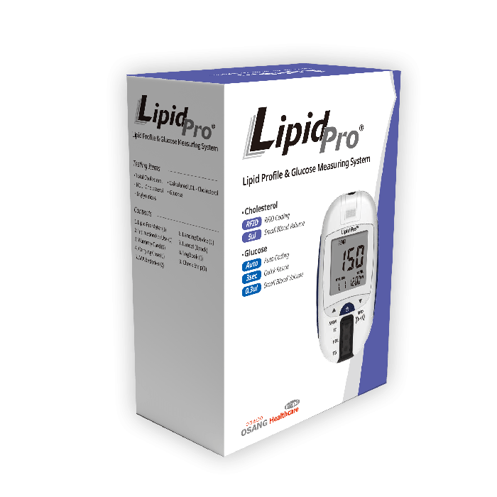 LipidPro, system do monitorowania profilu lipidowego we krwi, 1 szt. main product photo