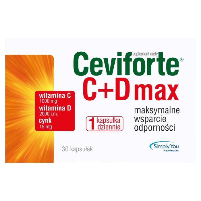 Ceviforte max, kapsułki, 30 szt. main product photo