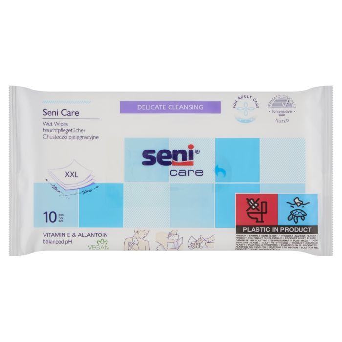 Seni Care, chust., pielegnacyjne, 10 szt main product photo