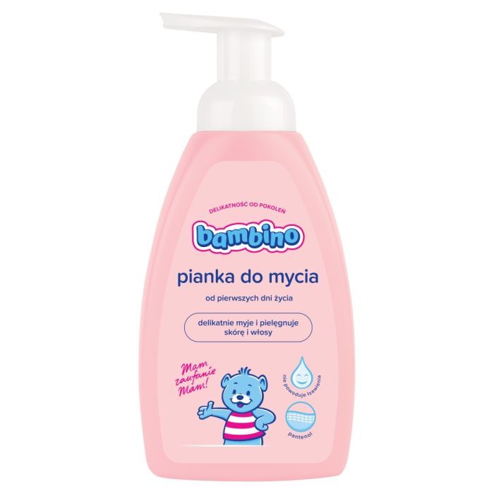 Bambino, pianka, do mycia, 500 ml main product photo