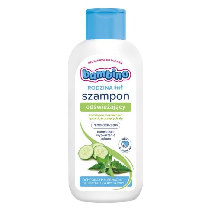 Bambino Rodzina, szampon odświeżający, 400 ml main product photo