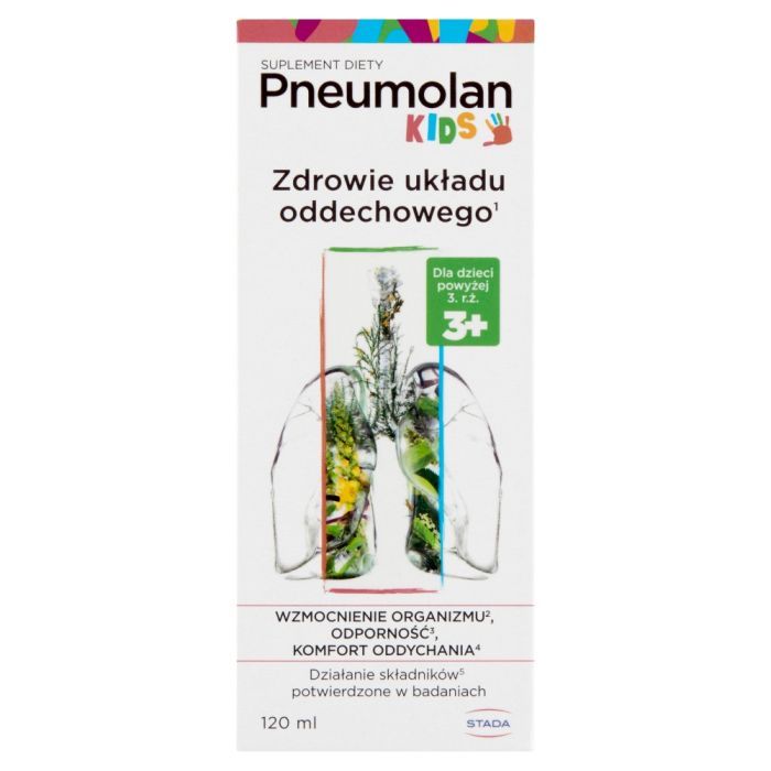 Pneumolan Kids, plyn, 120 ml main product photo