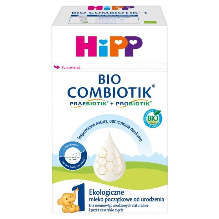 Hipp 1 Bio Combiotik, prosz., mleko poczatkowe, 550g main product photo