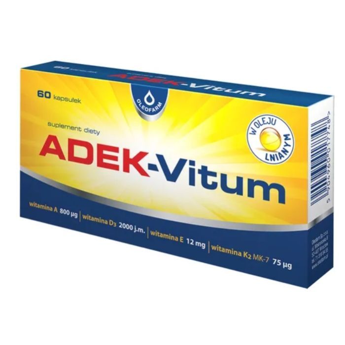 ADEK-Vitum, kapsułki, 60 szt. main product photo